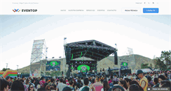 Desktop Screenshot of eventop.cl