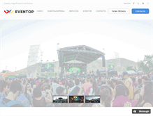 Tablet Screenshot of eventop.cl